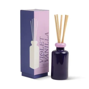 Geurstokjes in pot van glas -  Puple and Lavendar - Violet Vanilla